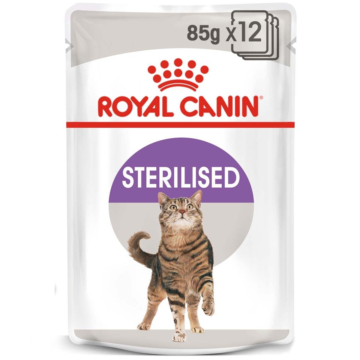 ROYAL CANIN STERILISED mokré krmivo v omáčce pro kastrované kočky 48 × 85 g