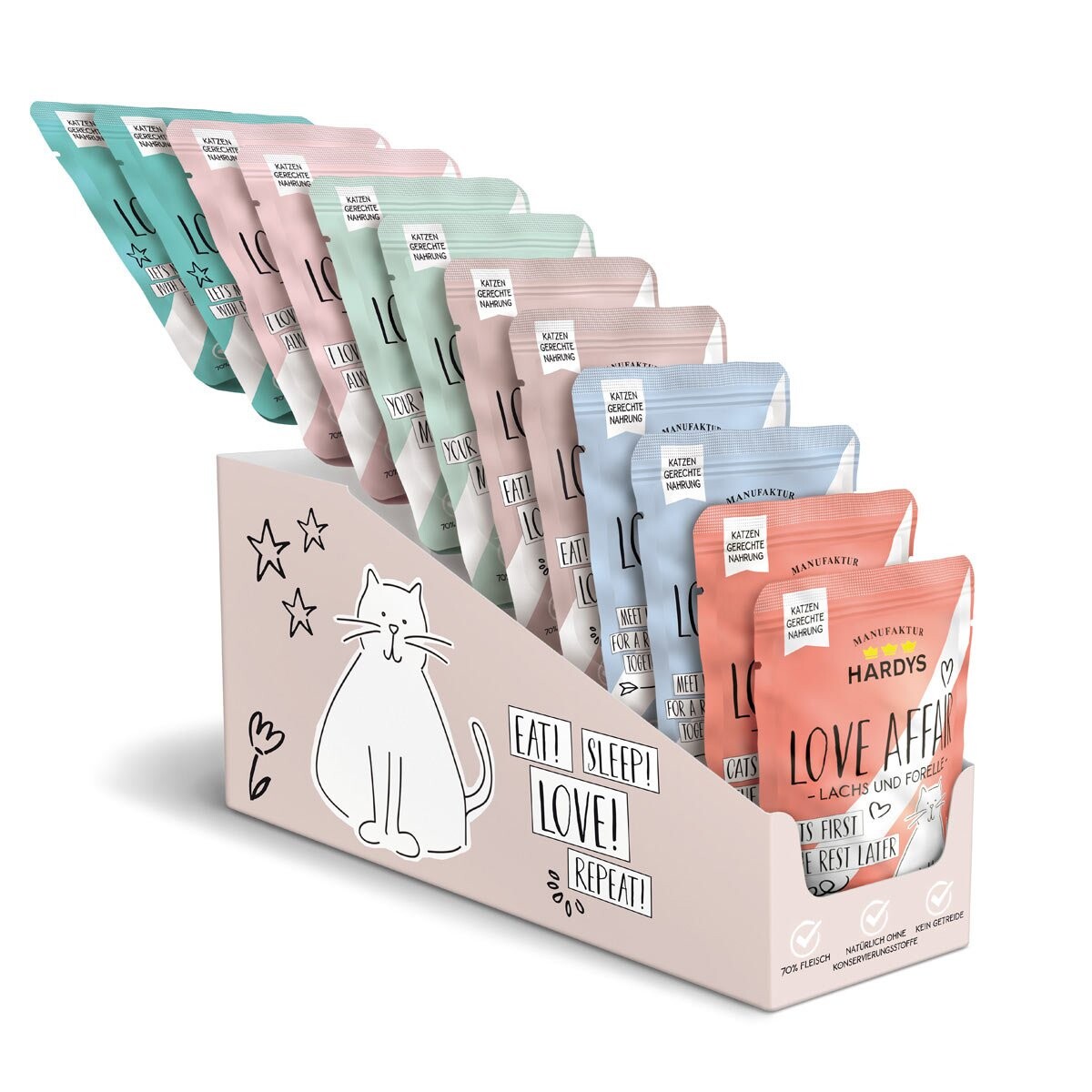 Hardys Love Affair, variace chutí 24x100g