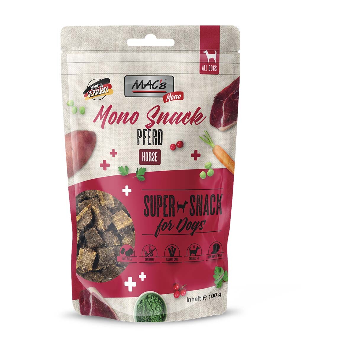 MAC‘s DOG Mono pamlsek pro koně 3x100g