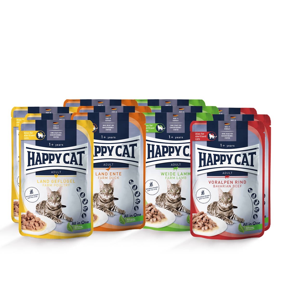 Happy Cat Mischtray 2 24x85g
