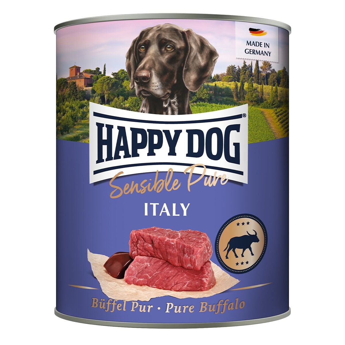 Happy Dog Büffel Pur, 6 x 800 g 24x800g
