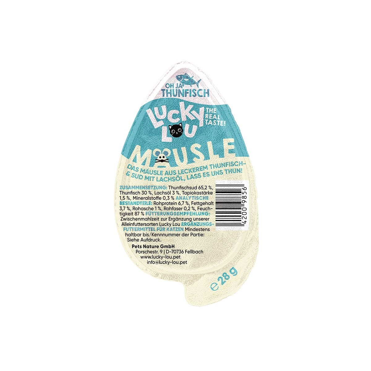 Lucky Lou tuňák ve tvaru myšky 13 × 28 g