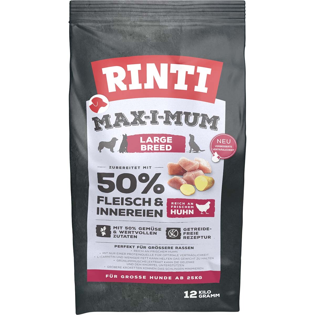 RINTI Max-i-Mum Large Breed 2 × 12 kg