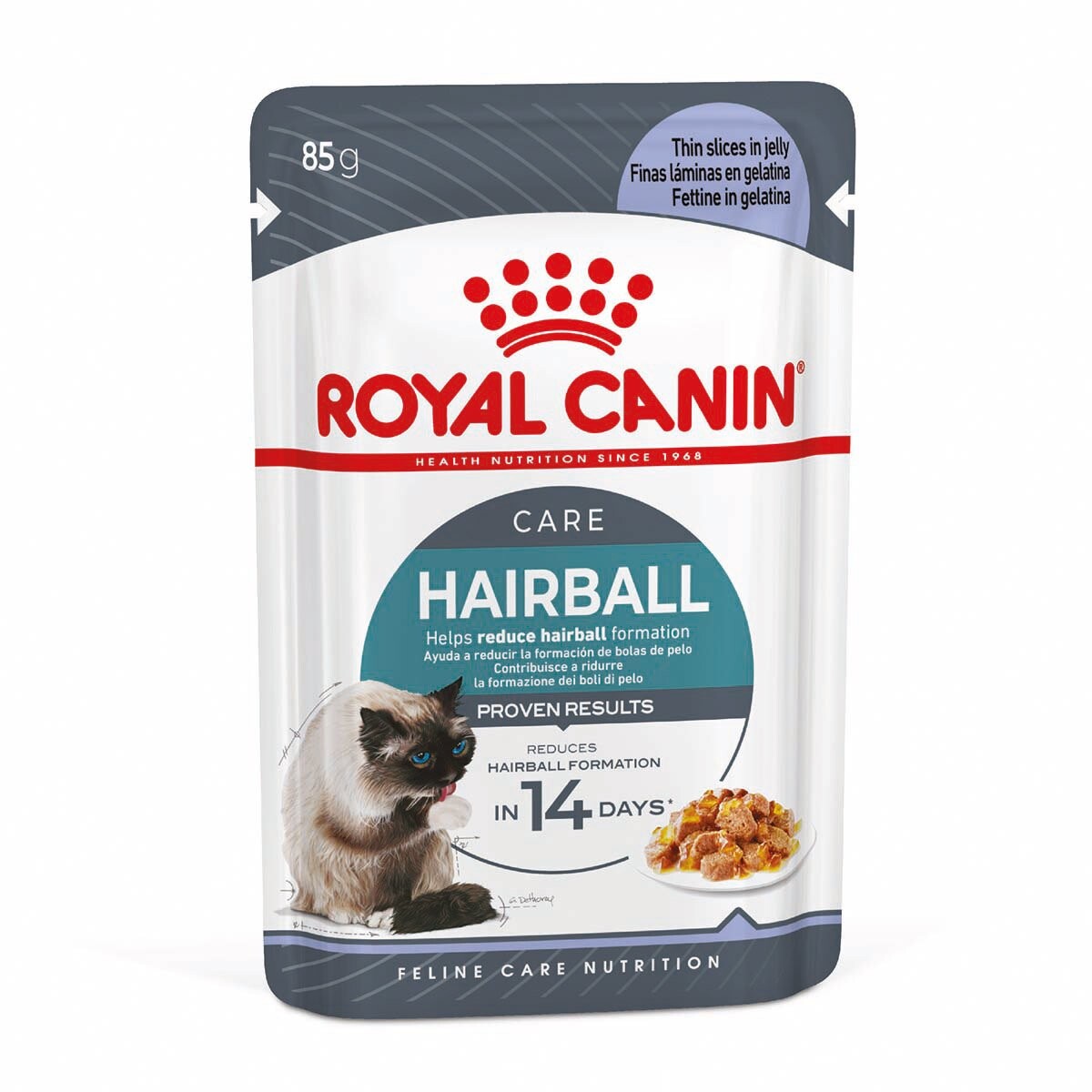 Royal Canin FCN Hairball Care želé 48 × 85 g