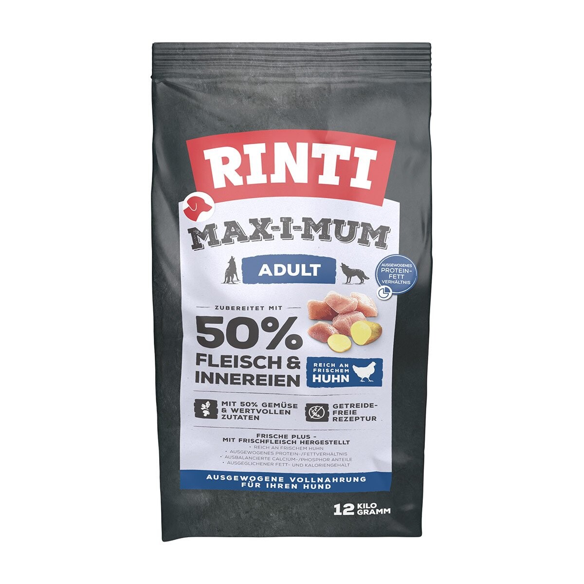 Rinti max-i-mum adult kuře 2x 12 kg