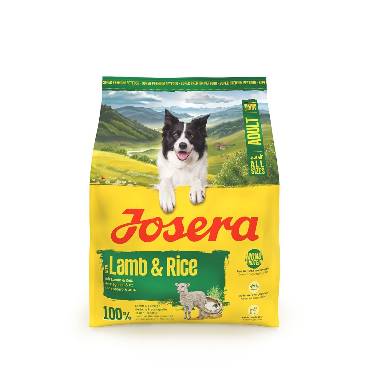 Josera All Sizes Adult Lamb & Rice 5x900 g