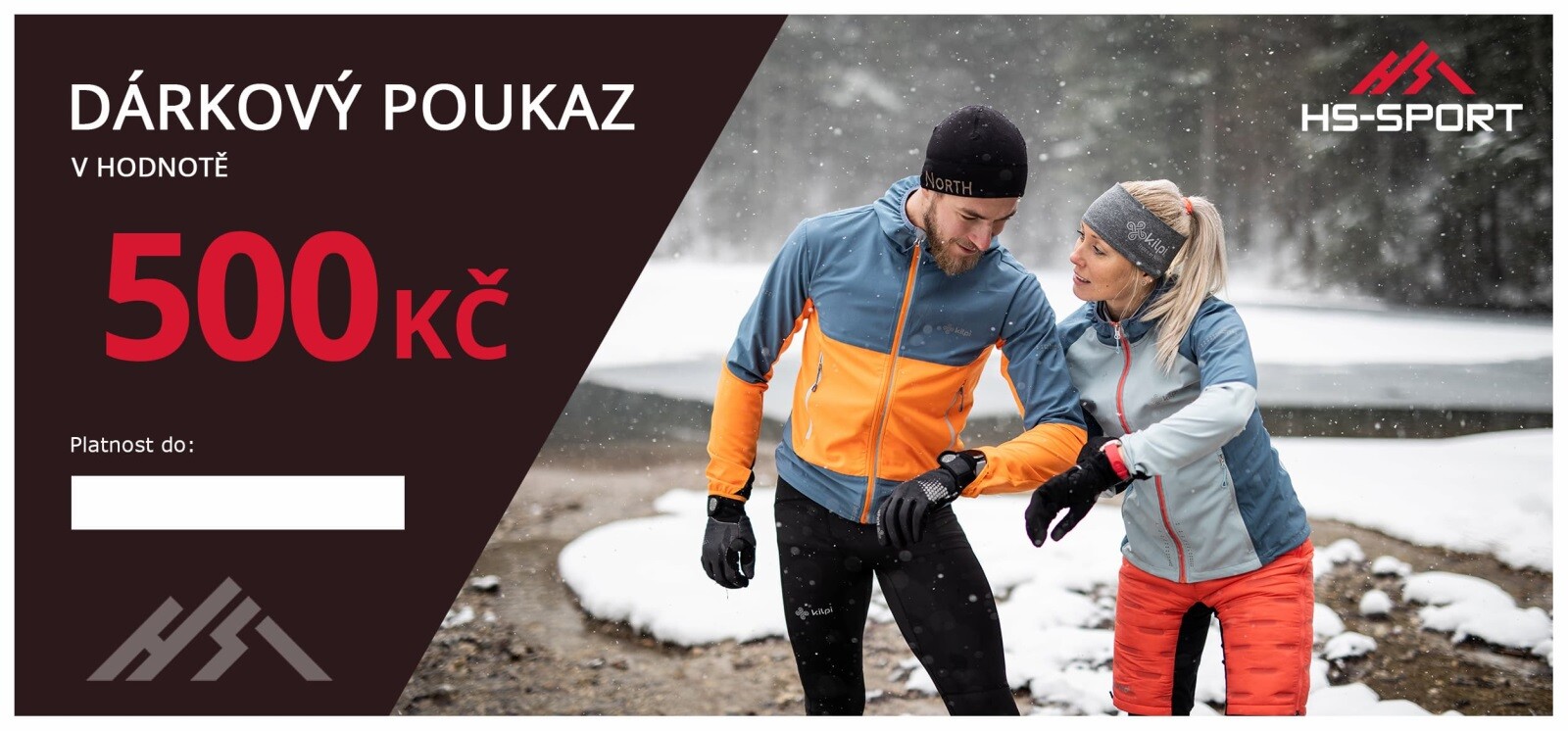 Dárkový poukaz v hodnotě 500 kč - tištěný