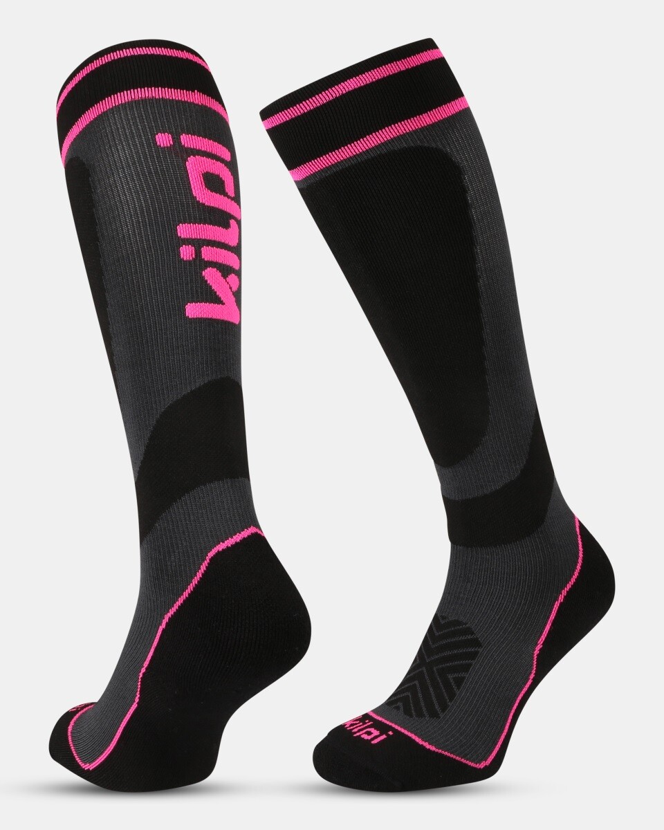 Unisex lyžařské podkolenky kilpi anxo-u růžová 35