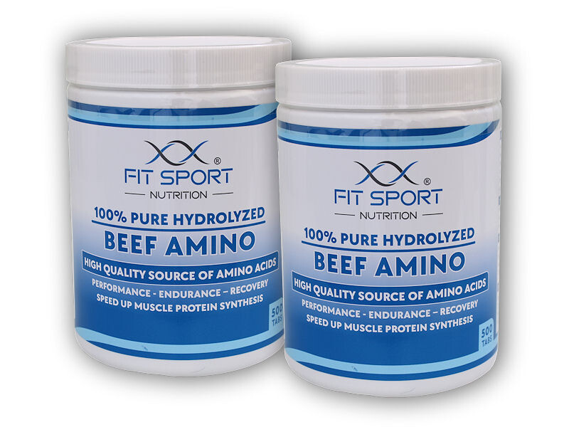 FitSport Nutrition 2x Beef Amino 500 tablet