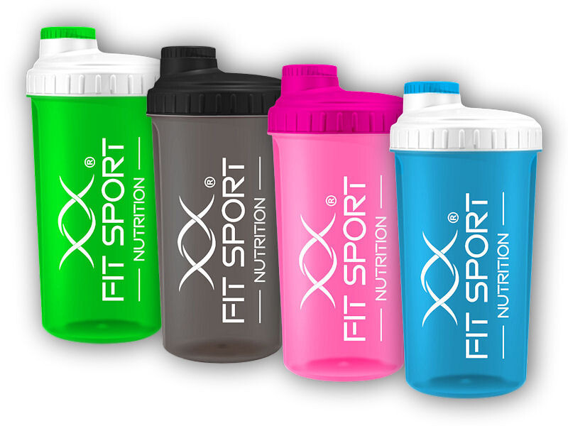 FitSport Nutrition Shaker FitSport Nutrition 700ml - šejkr Varianta: neon blue white