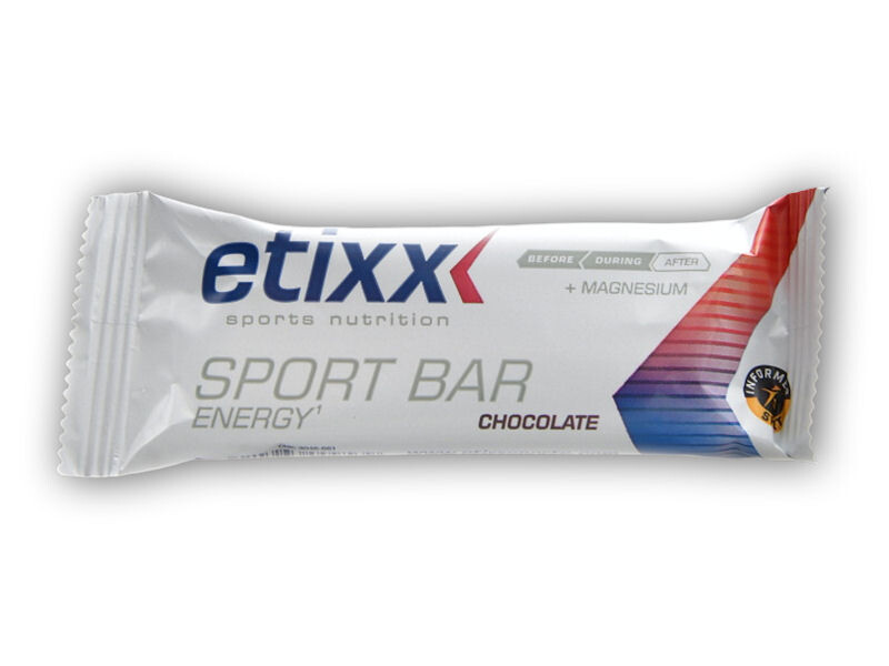 Etixx Sport bar energy 40g Varianta: čokoláda