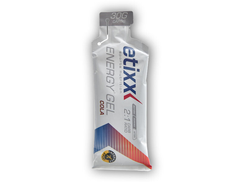 Etixx Energy gel 40ml Varianta: cola