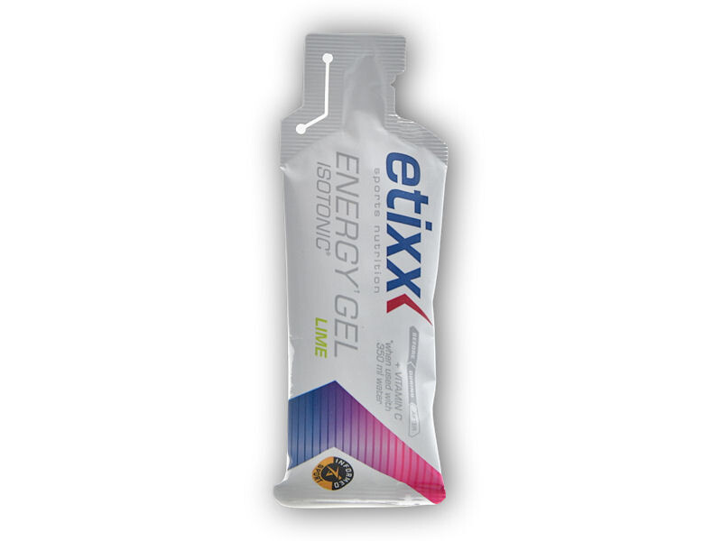 Etixx Isotonic energy gel 40g Varianta: limetka