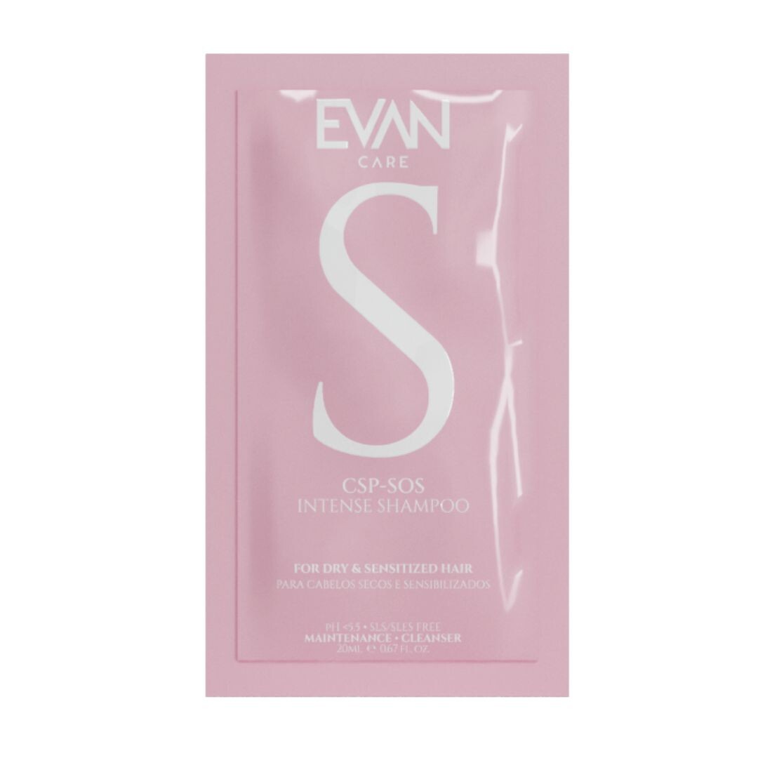 VZORKA: Evan Care IŃTENSE - pro suché a poškozené vlasy - šampon nebo kondicionér-maska, 20 ml