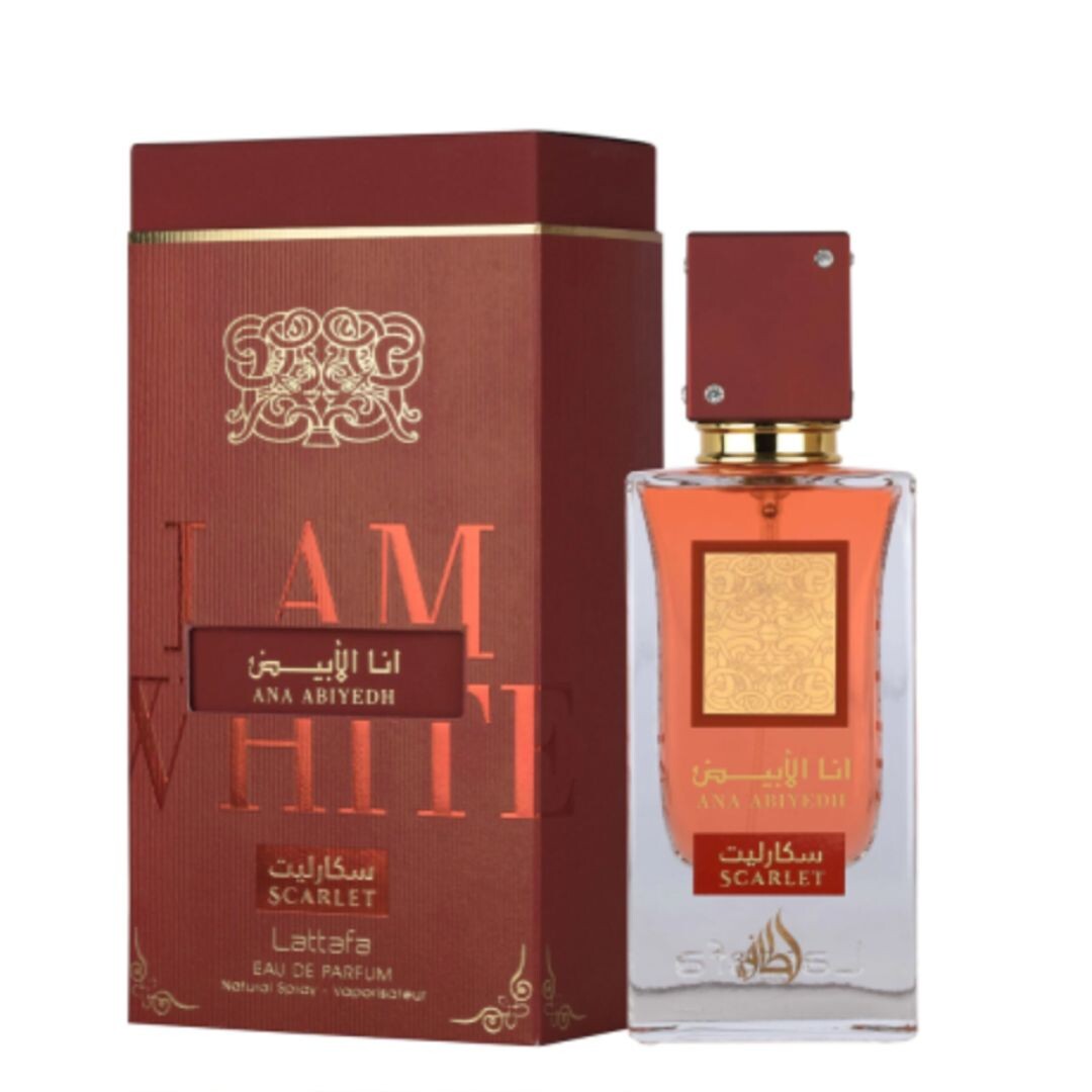 Lattafa Ana Abiyedh SCARLET - dámský parfém, EDP, 60 ml