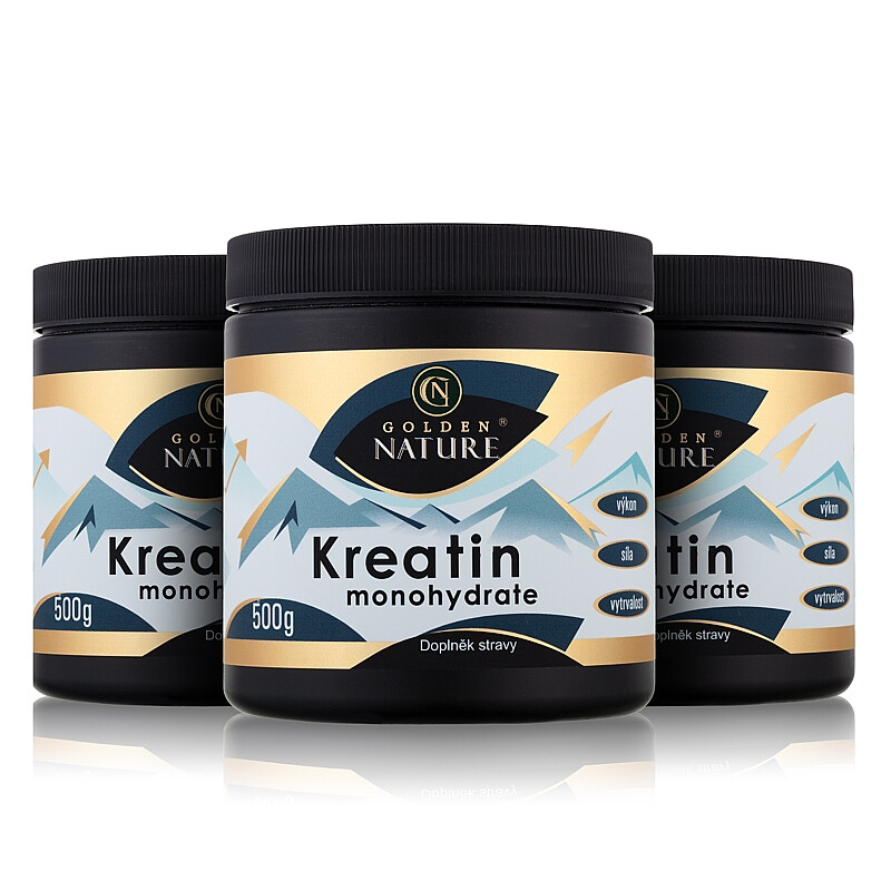2+1 Golden Nature Kreatin Monohydrát 1500g - Golden Nature