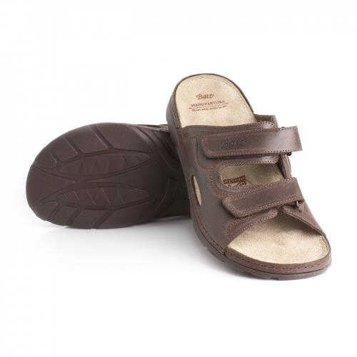 Batz Mike Brown Pánské zdravotní pantofle 43