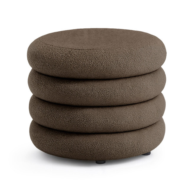 Taburetka MOLLIS hnědá