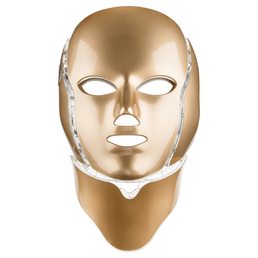 PALSAR7 Ošetřující LED maska na obličej a krk (zlatá) 1 ks