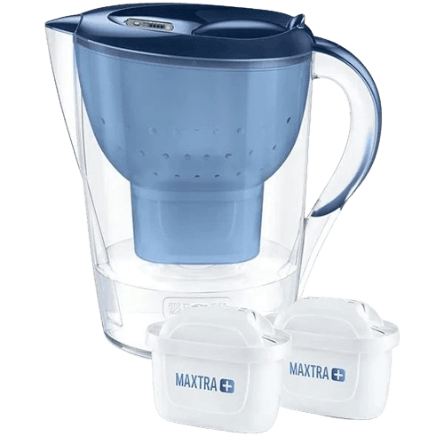 BRITA Marella XL Memo, 2x filtr MX PRO, Filtrační konvice, modrá