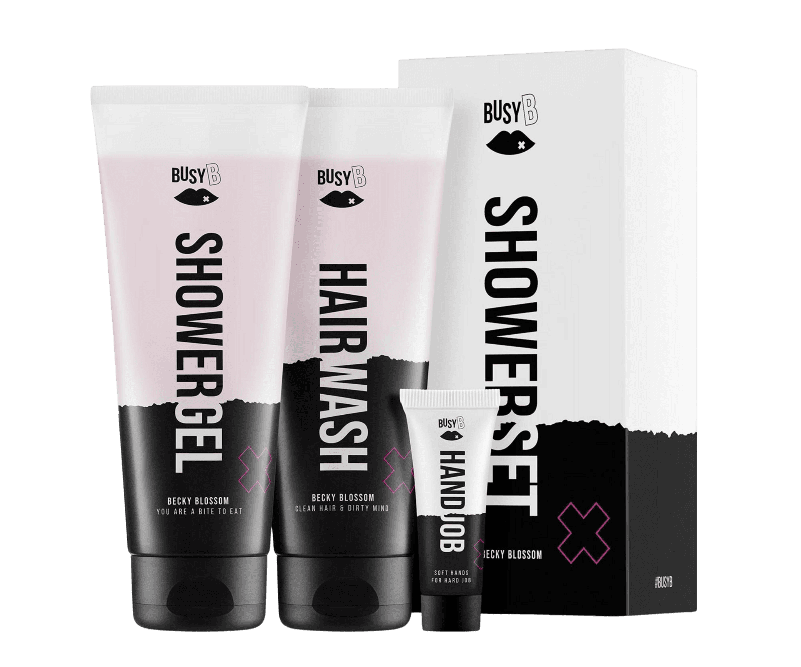 BUSYB Dárková sada pro kompletní péči o tělo a vlasy