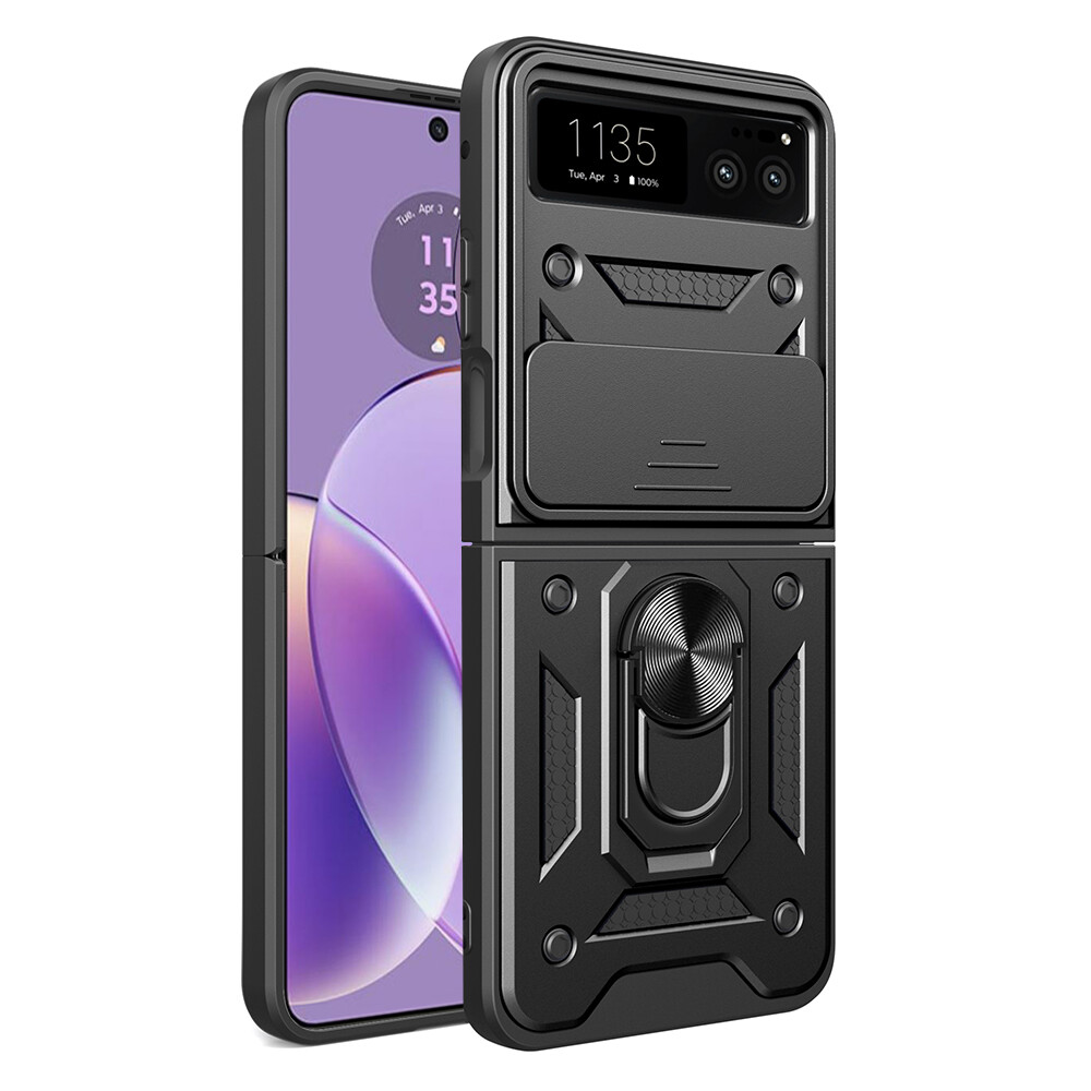 Techsuit CamShield Series Motorola Razr 40 Černá