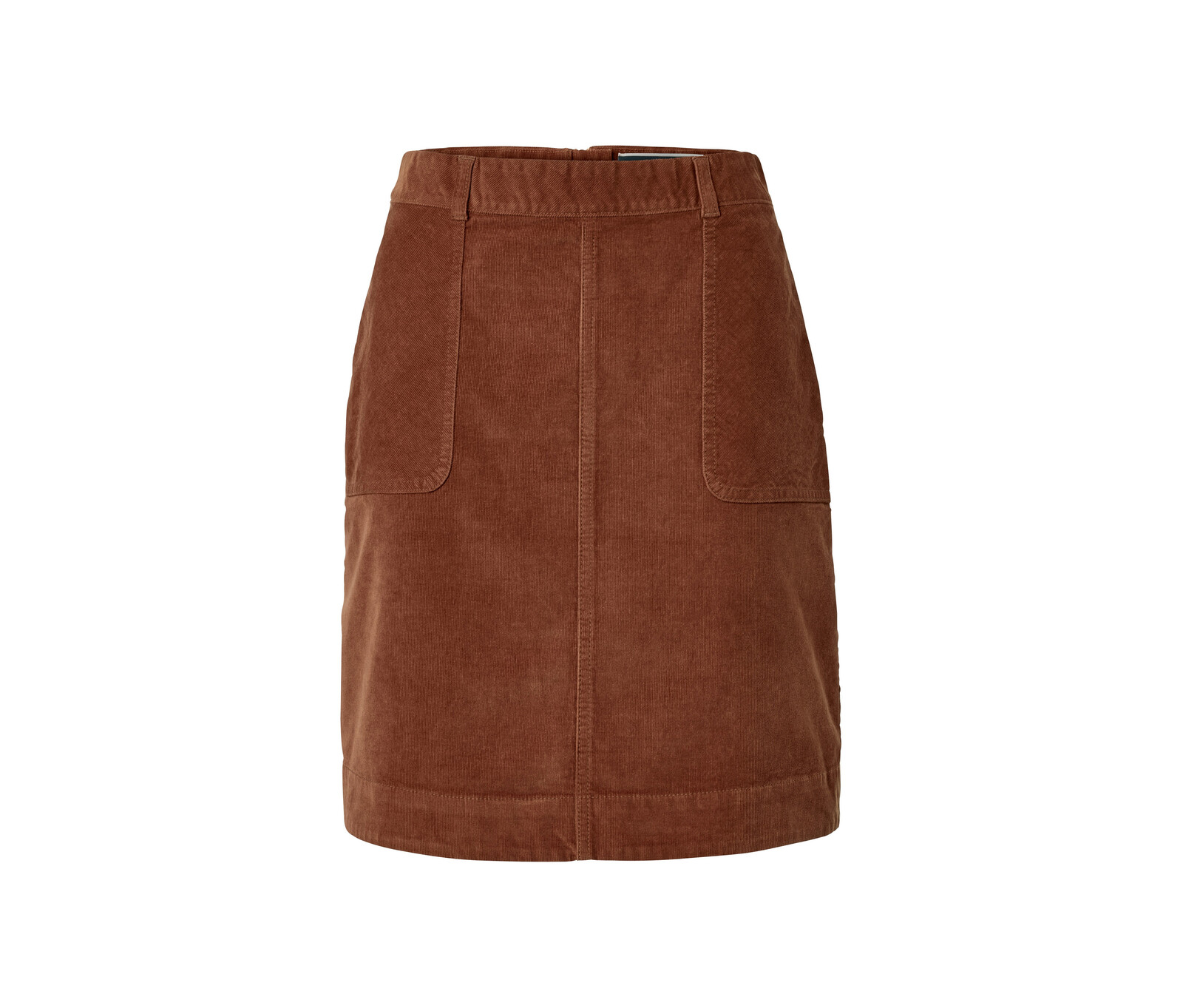 Tchibo - Manšestrová sukně - pro ženy - vel. 42 - barva: hnědá