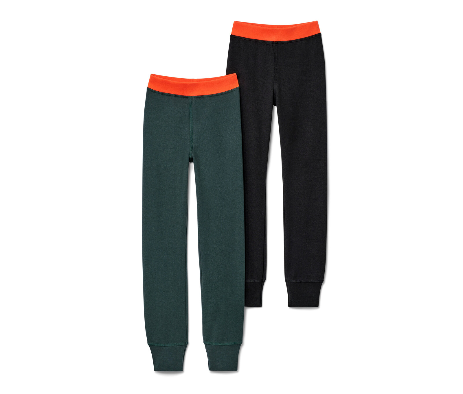 Tchibo - Dlouhé dětské zimní legíny - pro ženy - vel. 134/140 - barva: černá