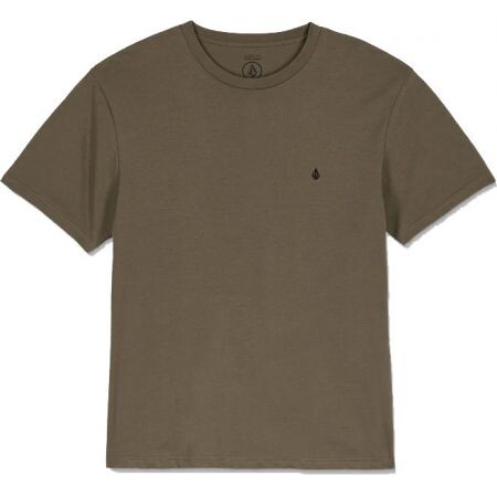 Triko Volcom Stone Blanks Bsc S/S - Hnědá - L