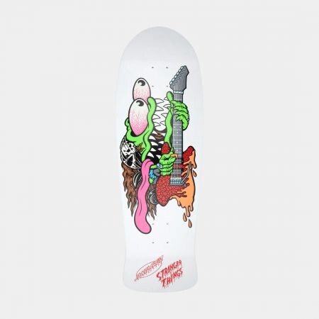 Sk8 Deska Santa Cruz X Stranger Things M - Bílá - 10.1