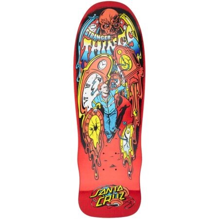 Sk8 Deska Santa Cruz X Stranger Things G - Červená - 9.7