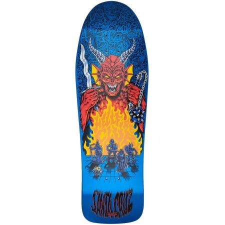 Sk8 Deska Santa Cruz X Stranger Things K - Modrá - 10.0