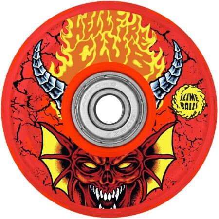 Sk8 Kola Santa Cruz X Stranger Things He - Červená - 66Mm/78A