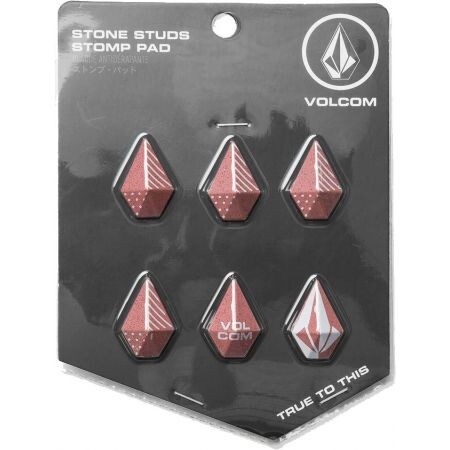 Snb Grip Volcom Stone Studs Stomp - Vínová - Univerzální