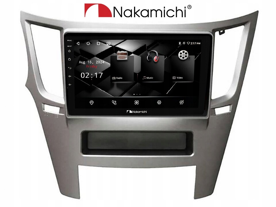 Nakamichi NAM5850 Legacy Outback 2010+ 4/64 Android CarPlay Bluetooth Gps