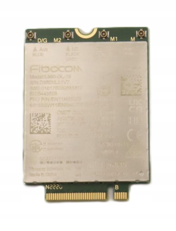 4G Lte Wwan Modem Lenovo 5W11H85373 pro Thinkpad T14 gen4 21HD 21HE 21K3 21K4