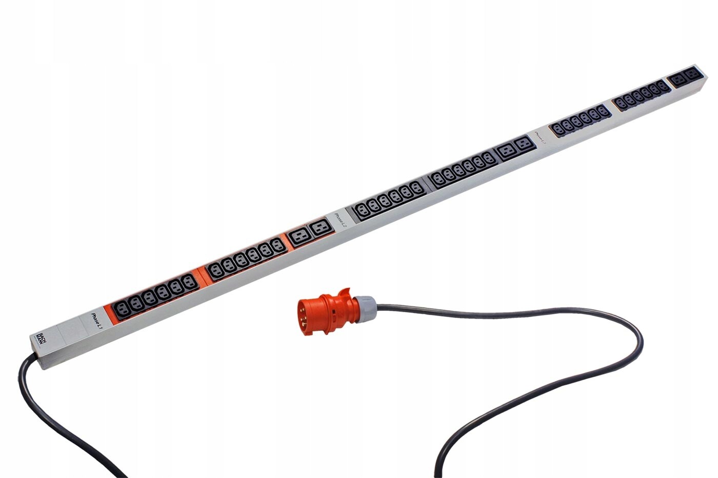 Bachmann Napáj. panel 36x C13+6x C19,3m,vidlice Iec 60309 3x16A(800.2341)