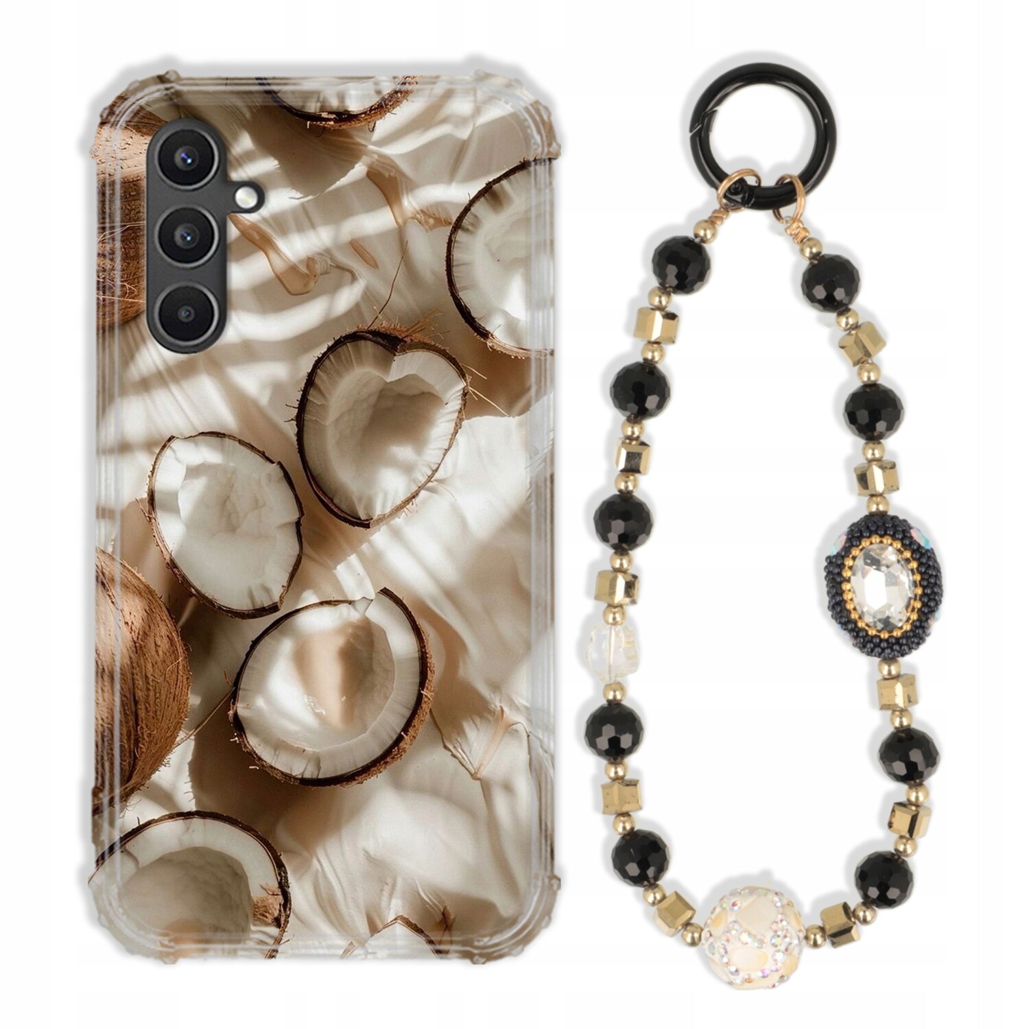 Pouzdro Pro Samsung A34 5G Antishock Zirkony Černozlaté Odolné| Silné