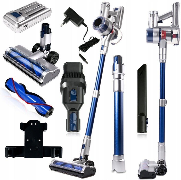 Výkonný Bezsáčkový Tyčový Vysavač Zermat S8 29.6V Ruční 600 W