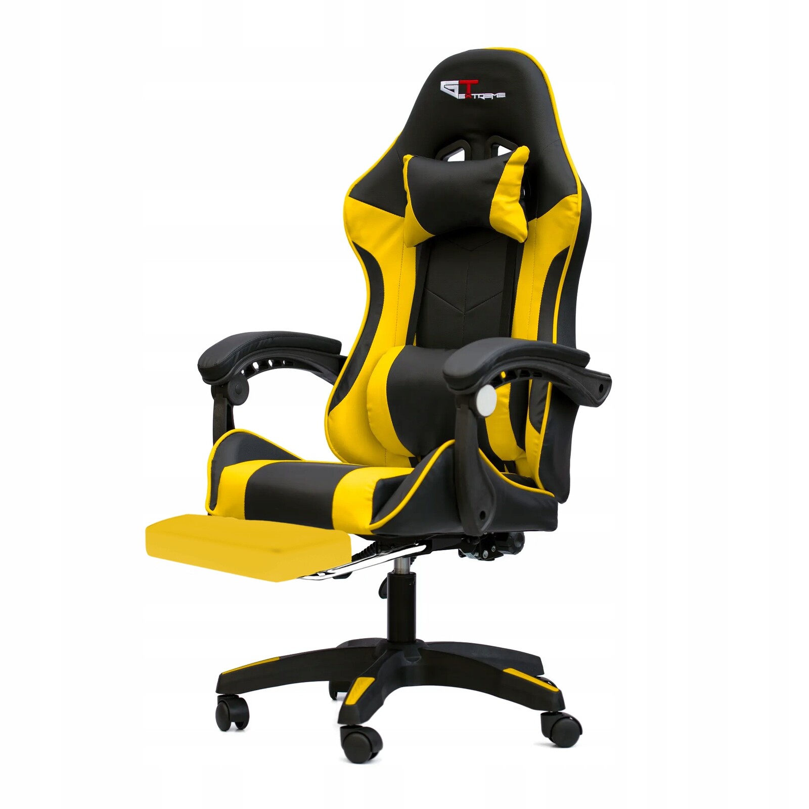 Herní Křeslo, Kancelářské, Otočné, Masážní, Podnožka, Ekokůže FG-PS-FR-003