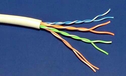 Goobay Kabel Utp kulatý, kat. 5e, Eca, 100m, lanko