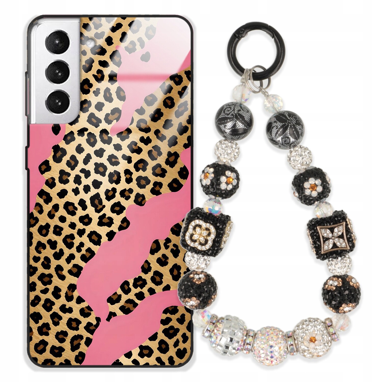 Pouzdro Pro Samsung S30 Plus Glass Přívěsek Na Klíče Elegantní |kryt Premium Vzory