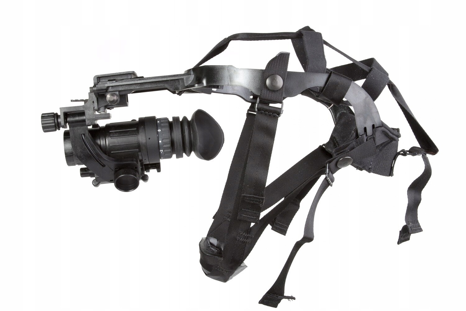 Noční vidění na hlavu a přilbu generace 2+ Agm PVS-14 NL1 zelený fosfor