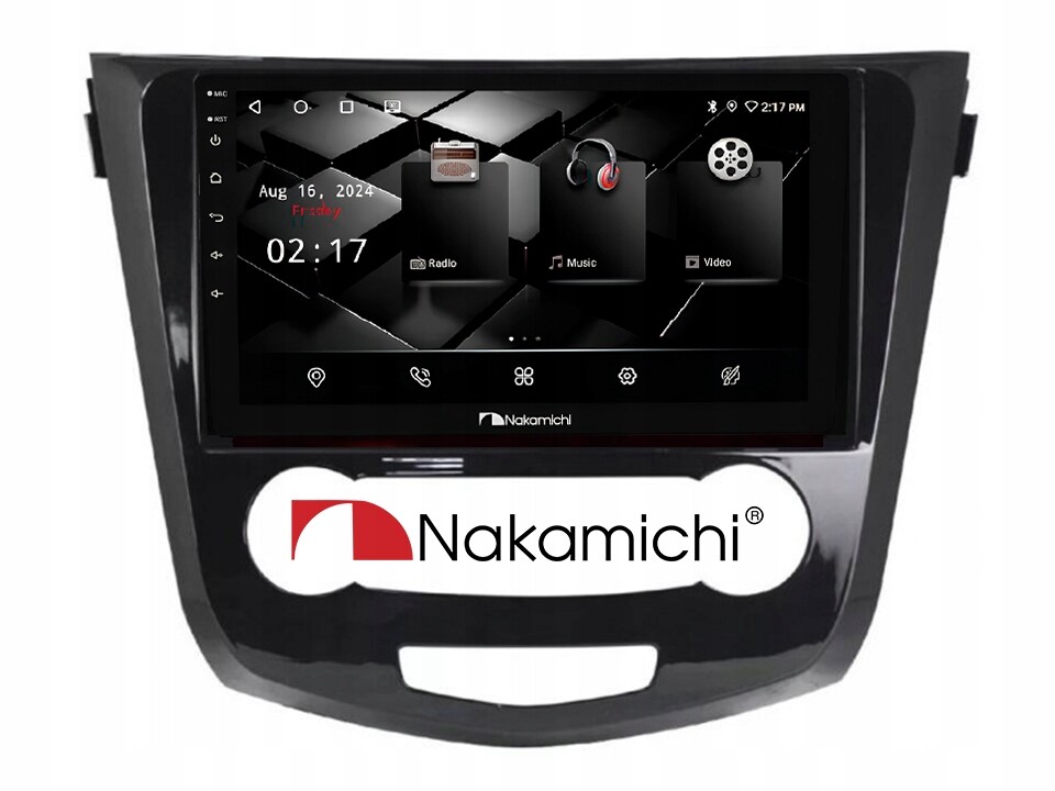 Nakamichi NAM5850 Nissan X-Trail 2013-2017 4/64 Android CarPlay Bluetooth