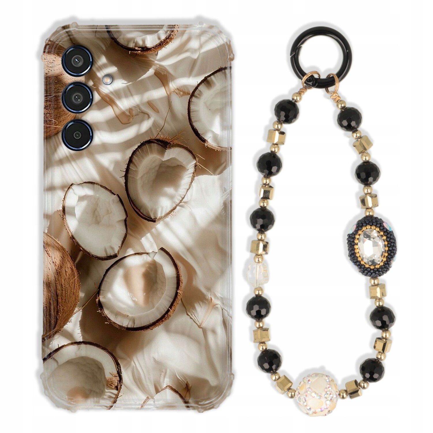 Pouzdro Pro Samsung M35 5G Antishock Zirkony Černo Zlaté Odolné| Silné