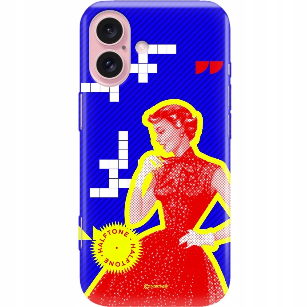 Pouzdro Pro Iphone 16 Clear Ochranné Retro Music Vzory