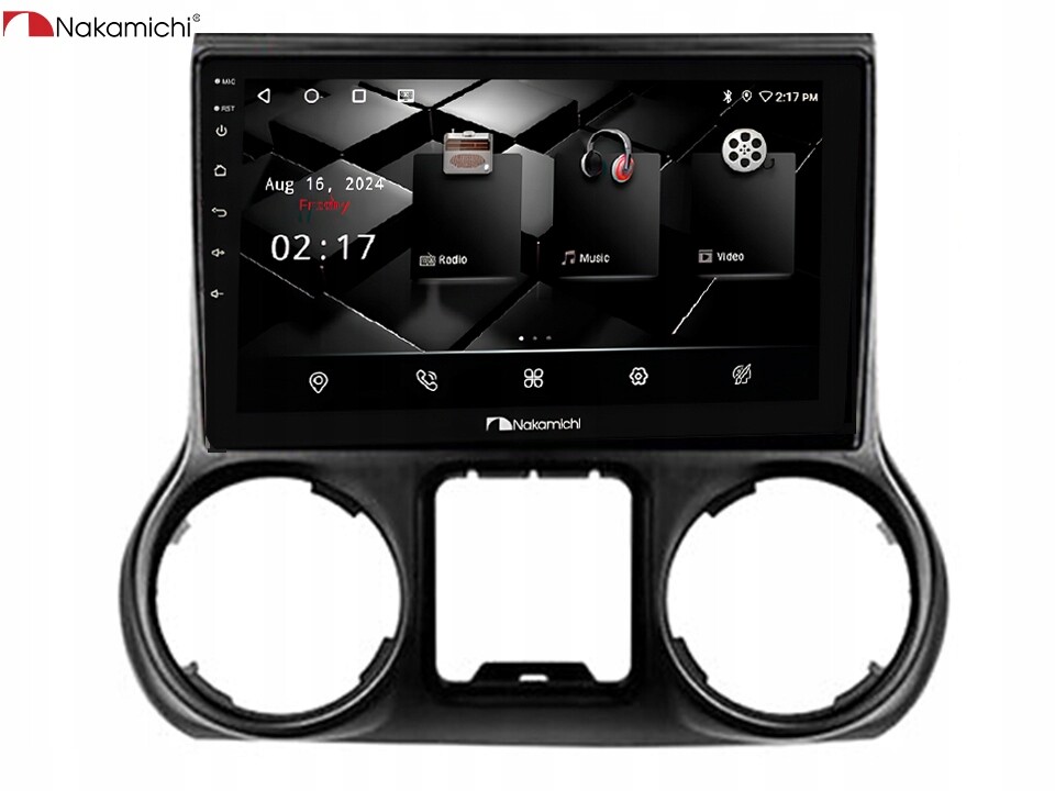 Nakamichi NAM5260 Jeep Wrangler Rubicon 2/32 Android, CarPlay, Bluetooth