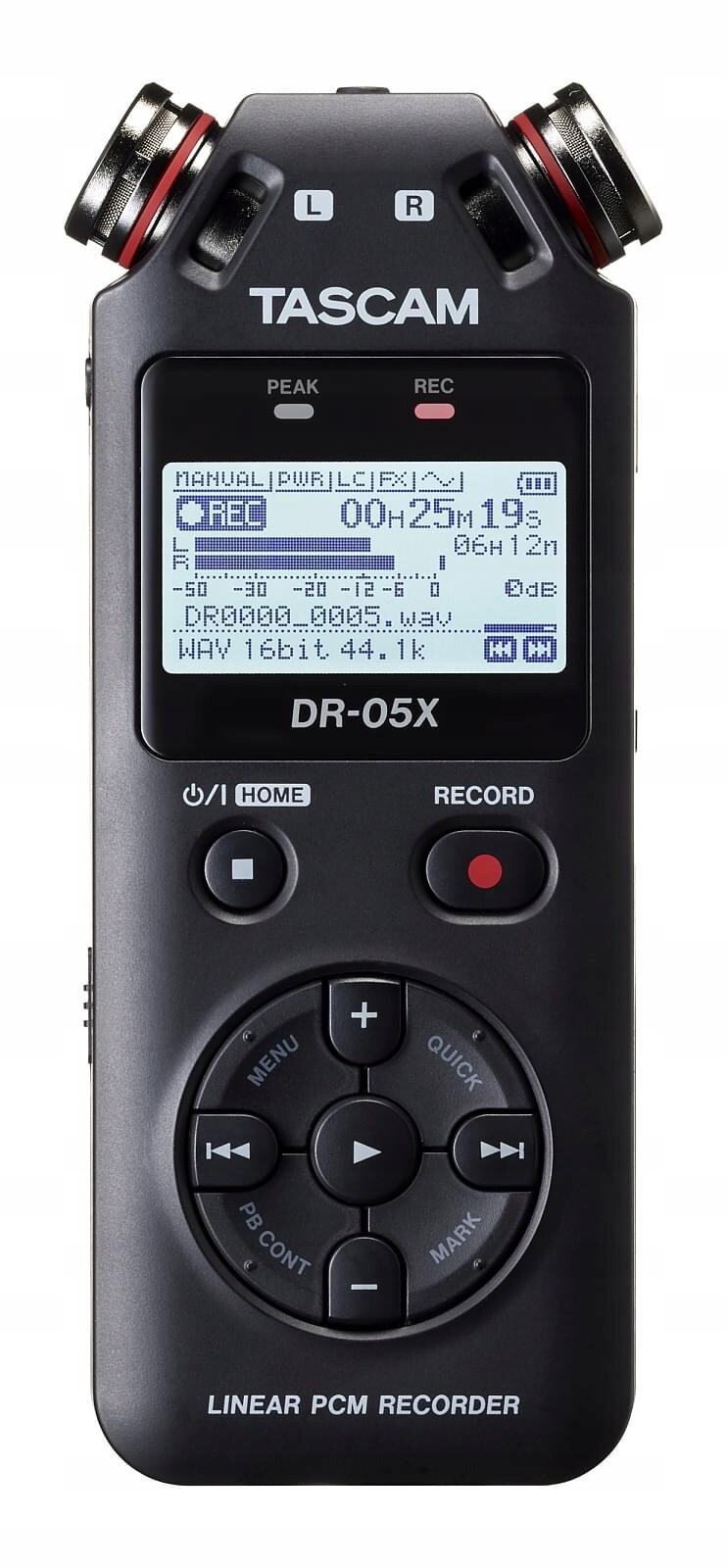Profesionální diktafon pro záznamy rozhovorů, podcastů Tascam DR-05 Stereo