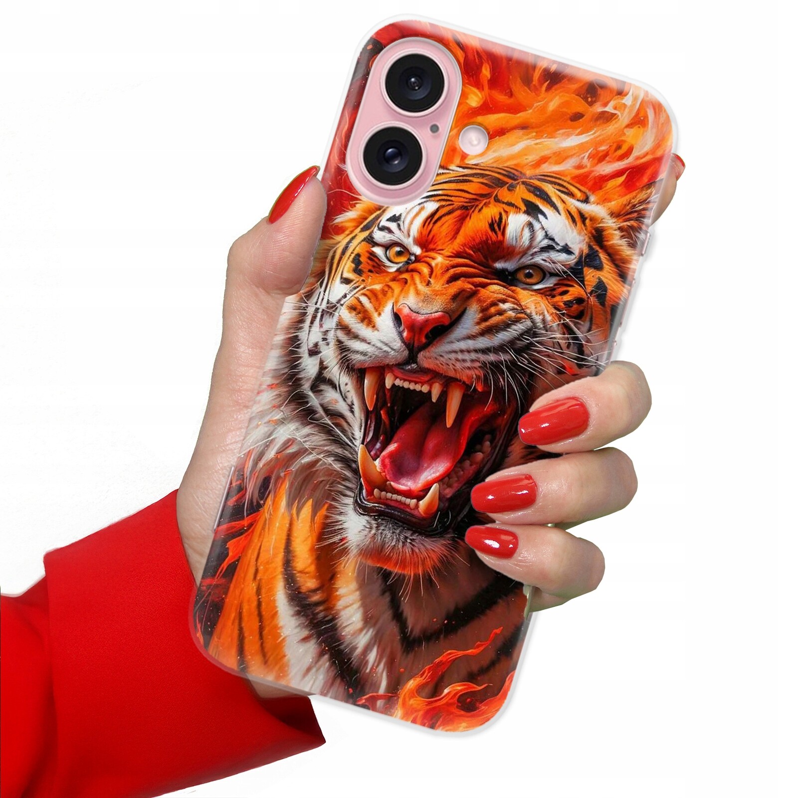 Pouzdro pro iPhone 16 Odolné Silné Ochranné Pouzdro Pro Tygry A Pantery MIX Vzorů