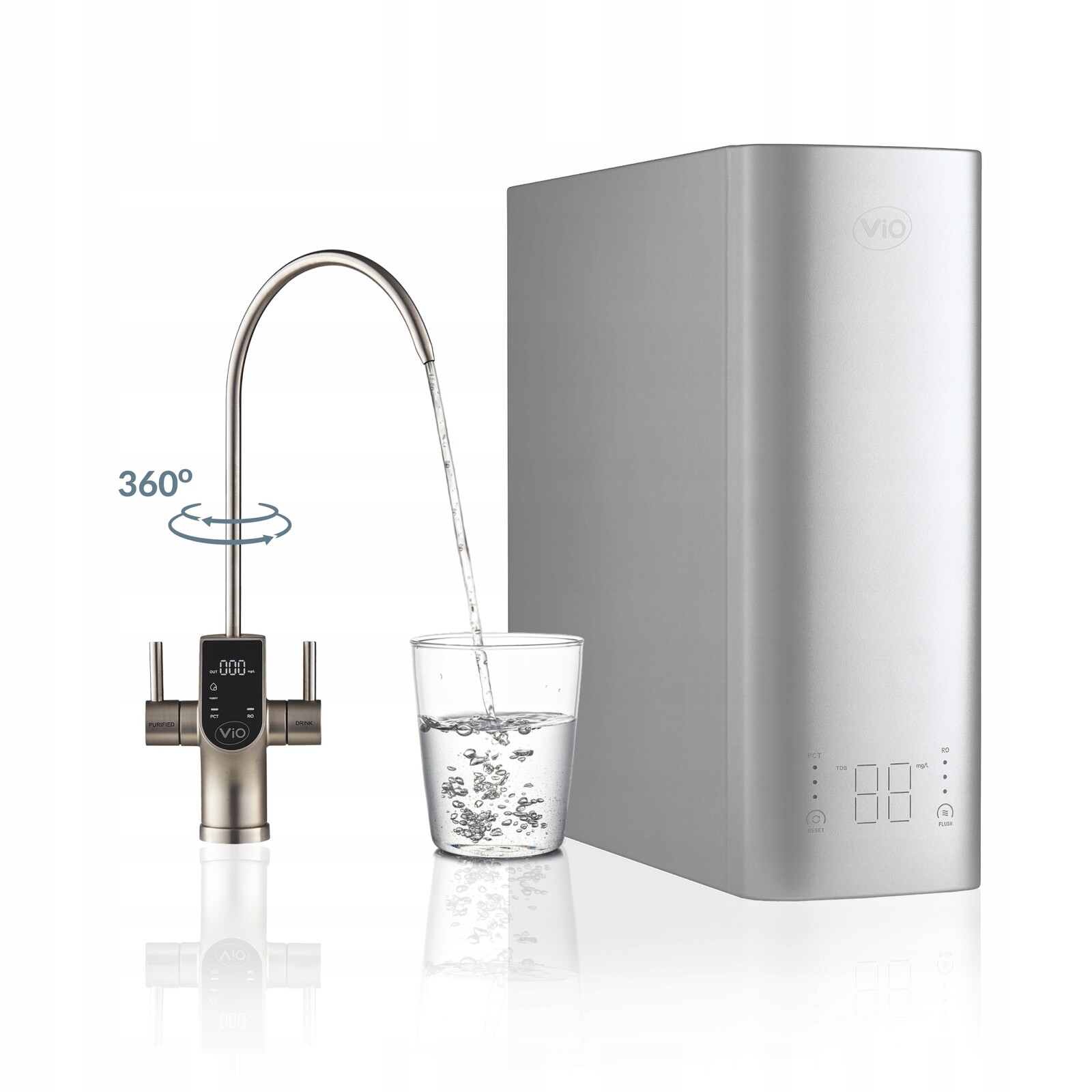 Beznádržový Systém Ro ViO AW-RB08-1200T, Vysoká Výkonnost 3,1 l/min, Tds